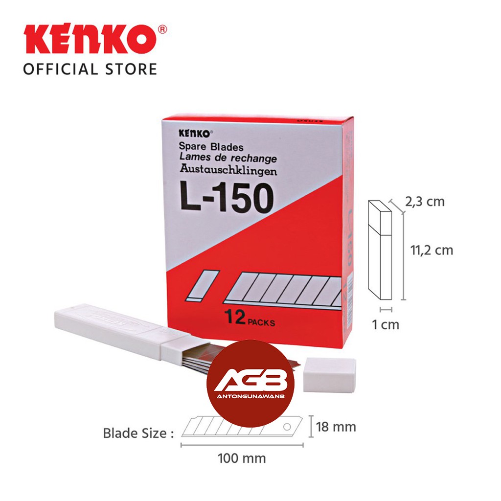 

Isi CUTTER KENKO L150 Cutter BESAR