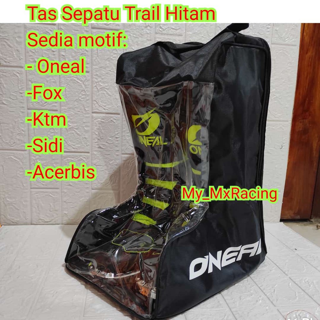 Tas Sepatu Trail Cross BONUS GANTUNGAN KUNCI Tas Jingjing buat penyimpanan Sepatu bots Terlaris