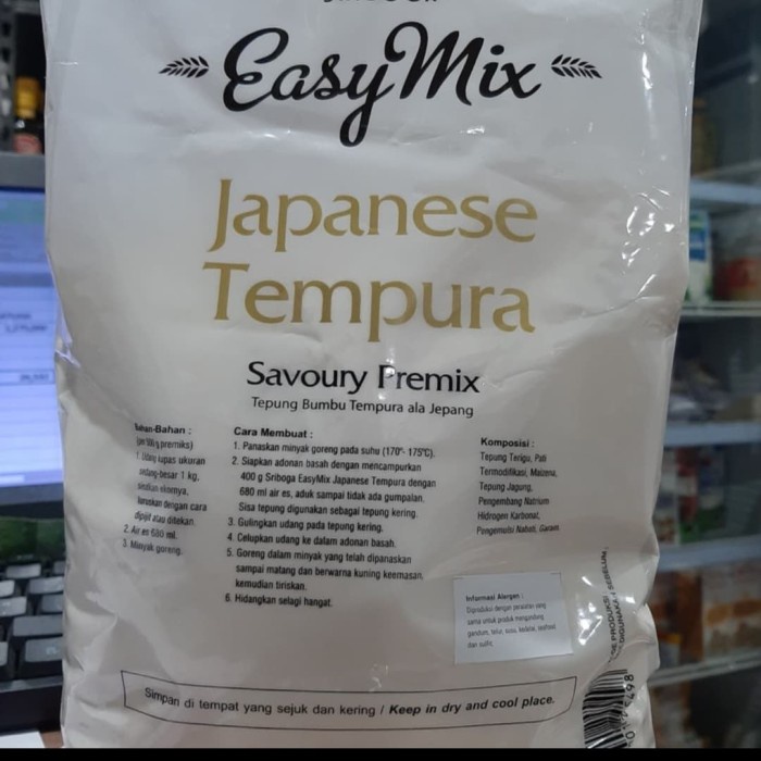 

Easymix Tempura 1Kg - Tepung Bumbu Tempura Ala Jepang