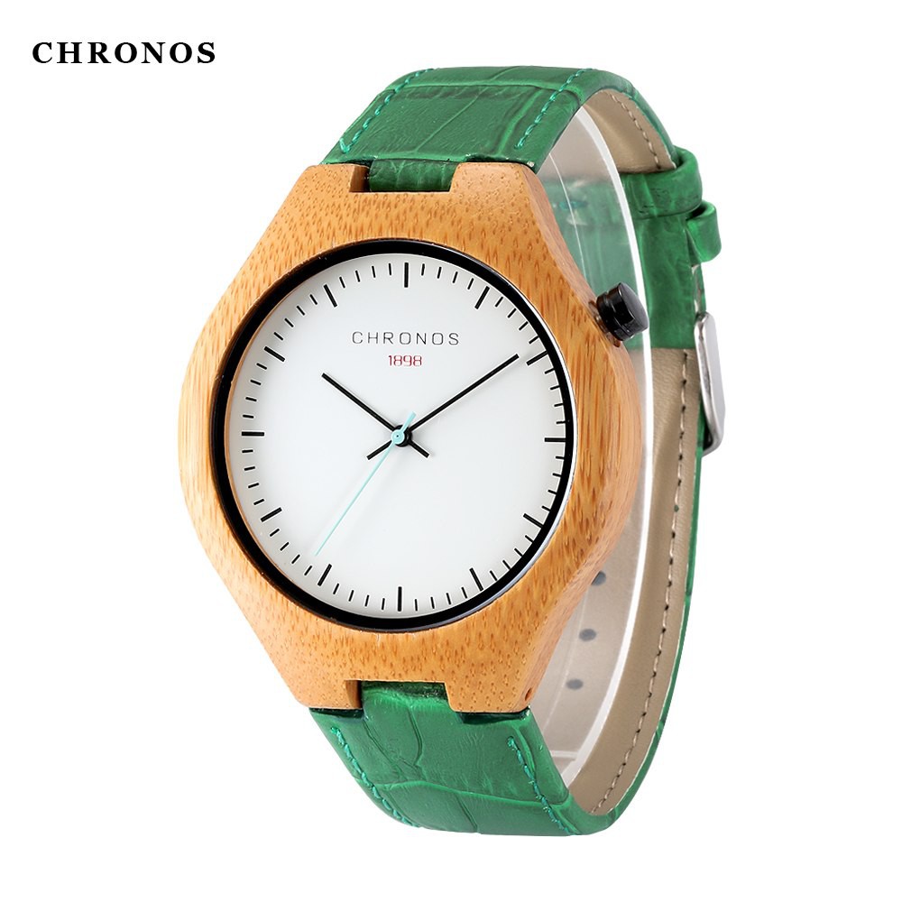 Jam Tangan Pria Murah Chronos Kayu Alami