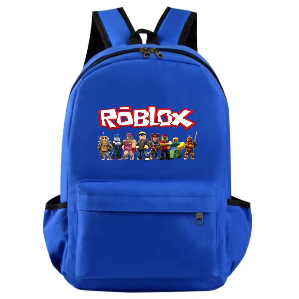 PVJ Tas Ransel Sekolah Anak SD Laki Laki Dan Perempuan Motif Karakter Game Roblok