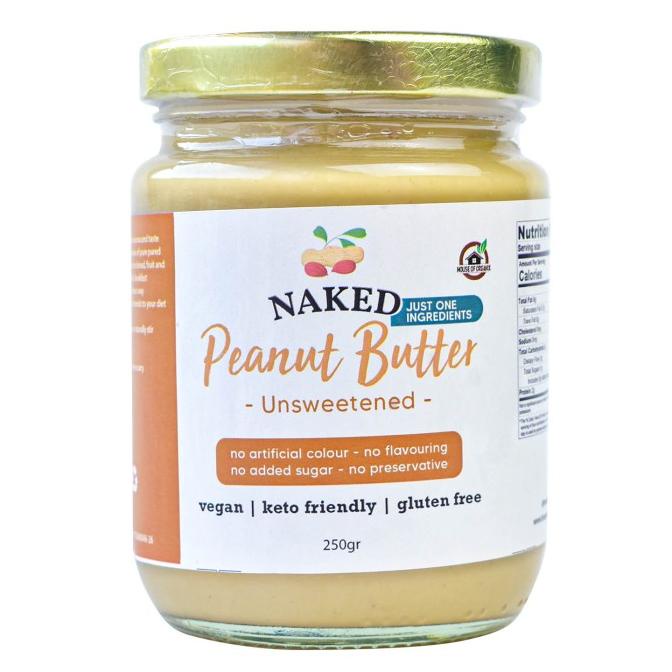 

Naked Peanut Butter Unsweetened 250 Gr