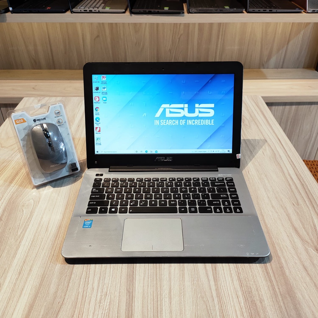 Jual ASUS A455L Hitam (Core i3 gen 4) RAM 4GB HDD 500GB VGA Intel HD