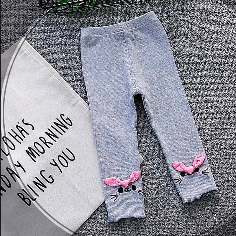 Celana Legging Anak Cewek Miss Potabi GREY