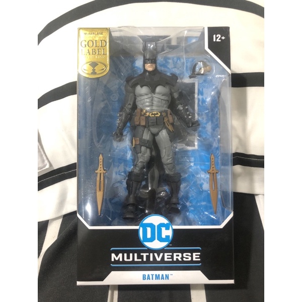 batman mcfarlane dc multiverse gold label designed