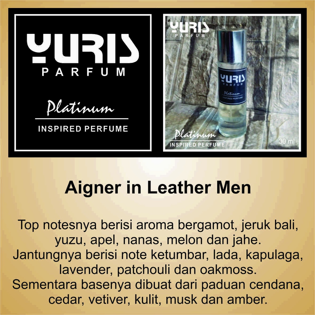 YURIS PARFUM PRIA Aigner in Leather Men