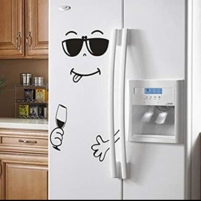 Sticker Kulkas 2 Pintu Full Body Wallpaper Kulkas Wall Sticker Murah