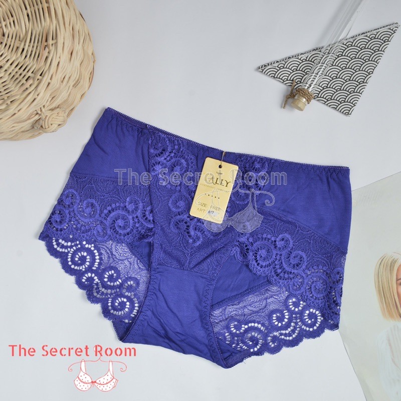 TALLY CD CELANA DALAM RENDA 617 | FREE SIZE | FIT XL | PRETTY LACE PANTIES