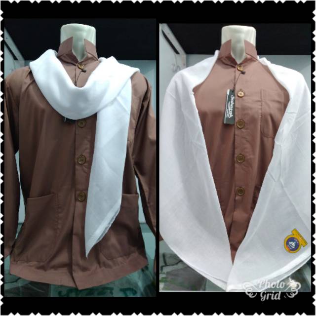 Surban putih polos surban almas arafat