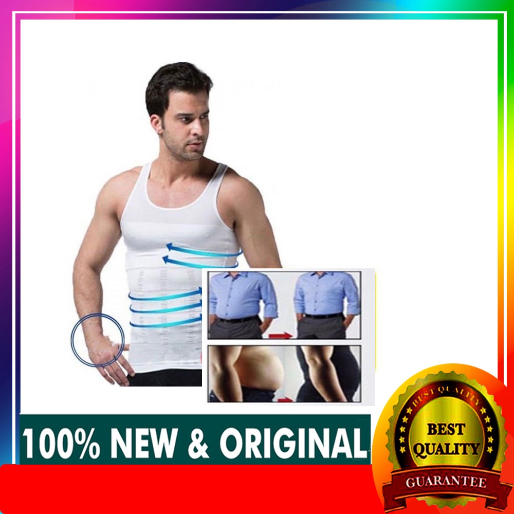 Slim N Lift Slim N Fit Body Shaping For Man Kaos Dalam Pria Baju Singlet Baju Pelangsing Pria