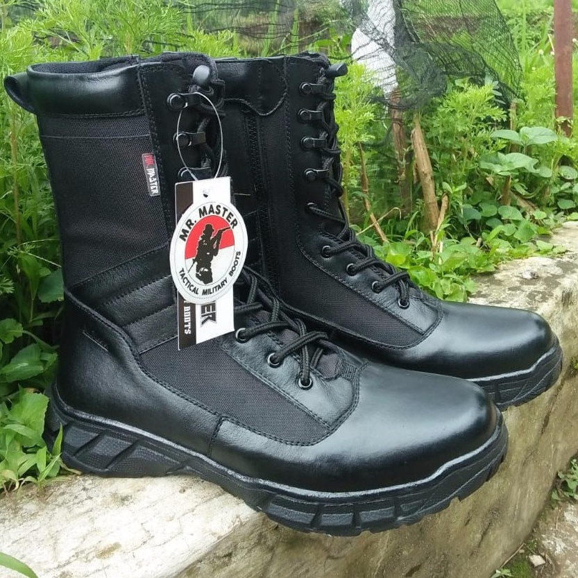 SEPATU PDL MR MASTER KULIT SAPI ASLI SEPATU PDL TNI SEPATU PDL POLRI SEPATU PDL SECURITY SATPAM