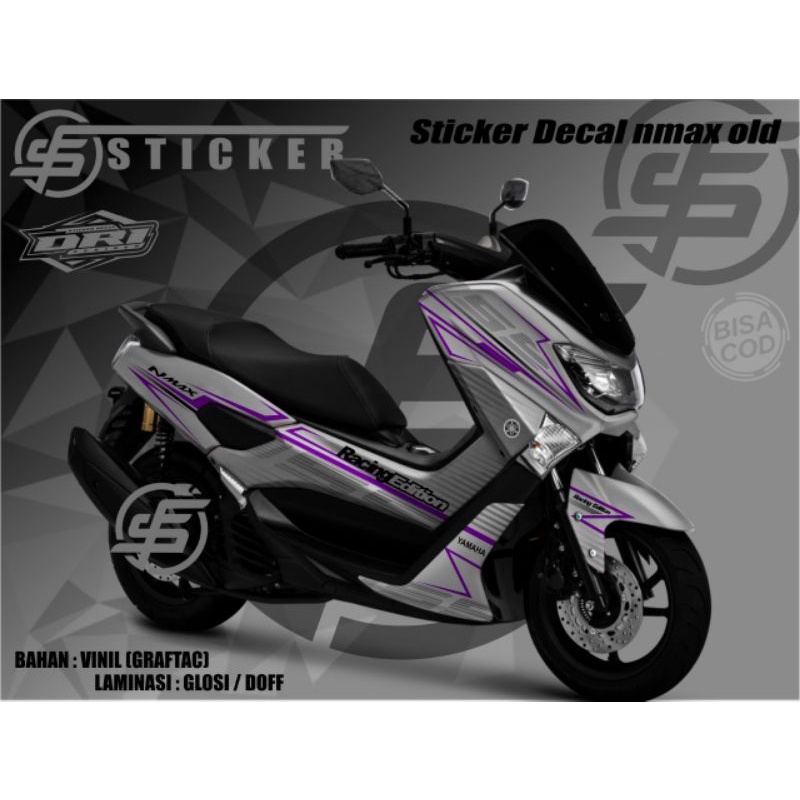 decal sticker variasi nmax old full body stiker variasi motor Yamaha nmax lama