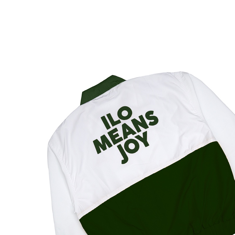 Ilomeansjoy Jacket Windbreaker Emerald (Hijau)