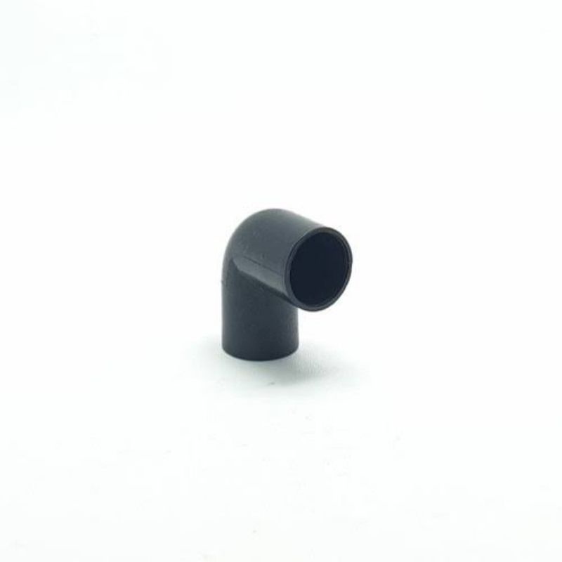 Elbow Knee L Bom 5/8 Hitam Sambungan Pipa Listrik 17mm