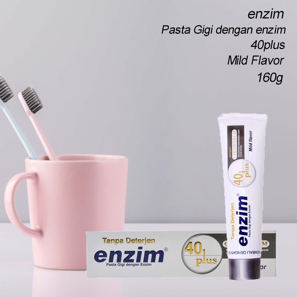 Enzim / Pasta Gigi / 40plus / Mild Flavor