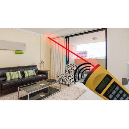 Pengukur Jarak Digital / Ultrasonic Laser Meter Pointer / Distance Mea