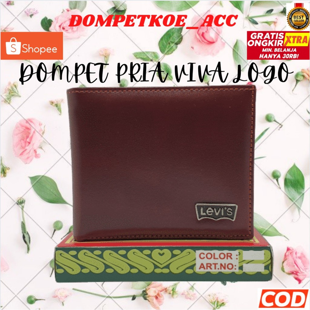 (VIVA+LOGO)-DOMPET PRIA MURAH/DOMPET LAKI LAKI DOMPET LIPAT/DOMPET COWOK KEREN/DOMPET COWOK MURAH/