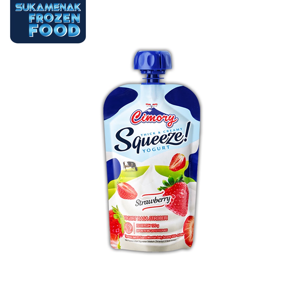 

CIMORY Squeeze Yogurt Strawberry 120gr
