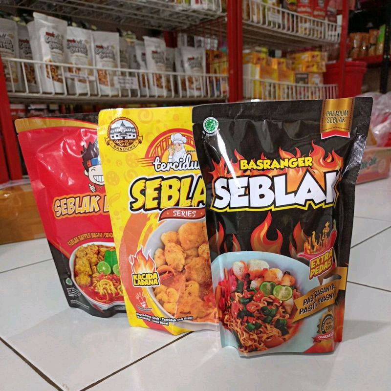 Bundling 3 - Seblak Bapper - Seblak Basranger - Seblak Terciduk Extra Pedas Porsi Jumbo