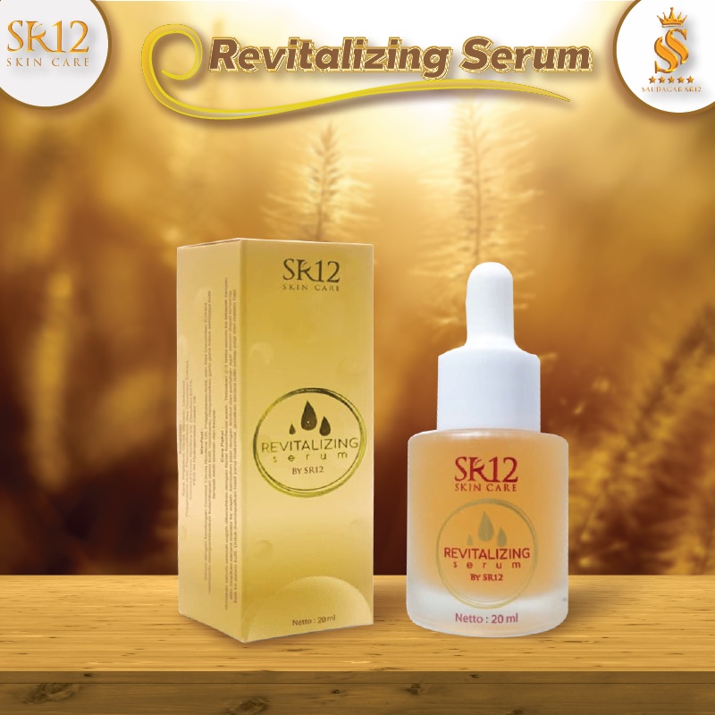 REVITALIZING SERUM SR12 / SERUM BOPENG / ATASI MATA PANDA &amp; BEKAS JERAWAT / MENGECILKAN PORI PORI