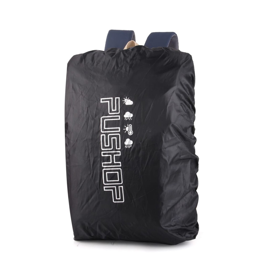 Tas  RanselOutdoor/Casual Backpack Waterproof EviL PUSHOP AUTHENTIC Bonus RainCover