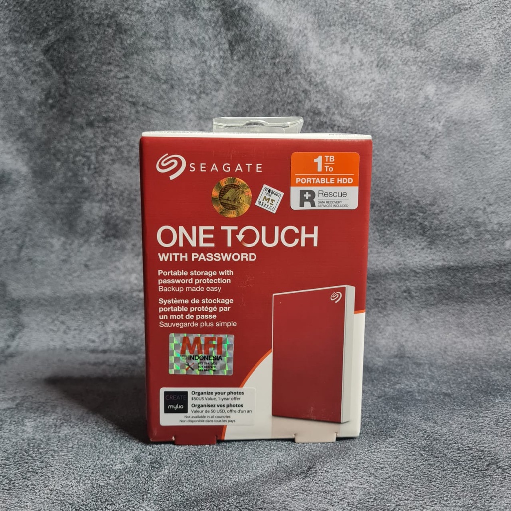HDD EXTERNAL SEAGATE ONE TOUCH 1TB