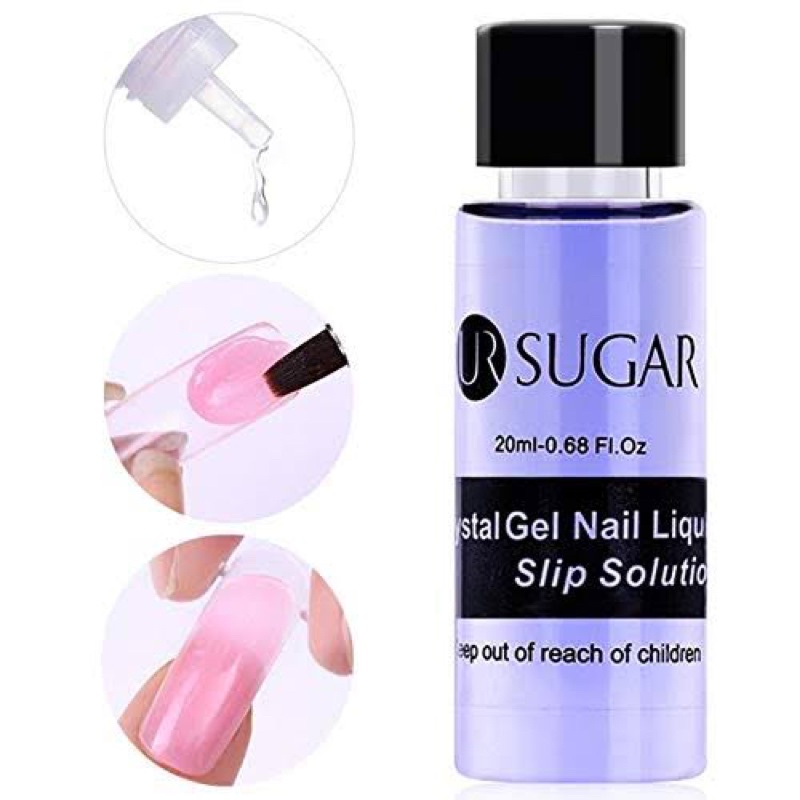 UR SUGAR ANTI SLIP SOLUTION POLYGEL CAIRAN ANTI SLIP POLY GEL NAIL EXTENSION