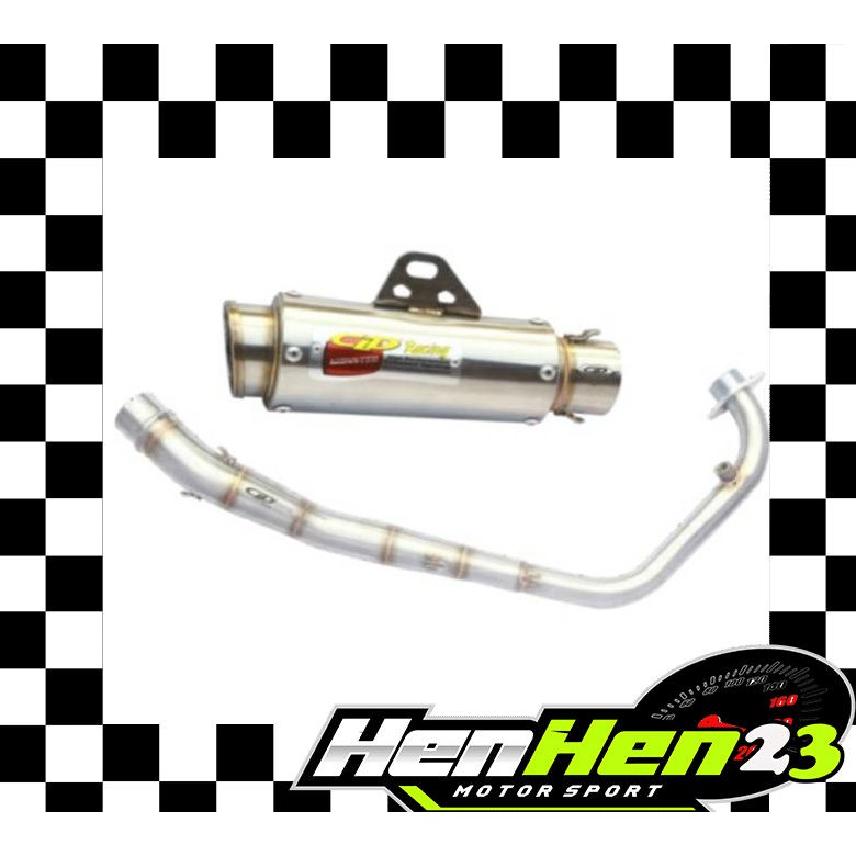 KNALPOT EXHAUST SYSTEM HONDA SONIC 150R MONSTER RACE CLD