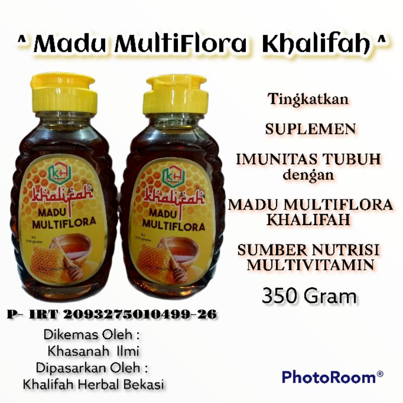 

Madu Multiflora Meningkatkan Suplemen Imunitas tubuh 350gram