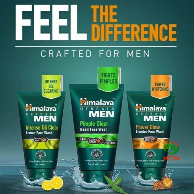 Himalaya Men Face wash BPOM ORI100%