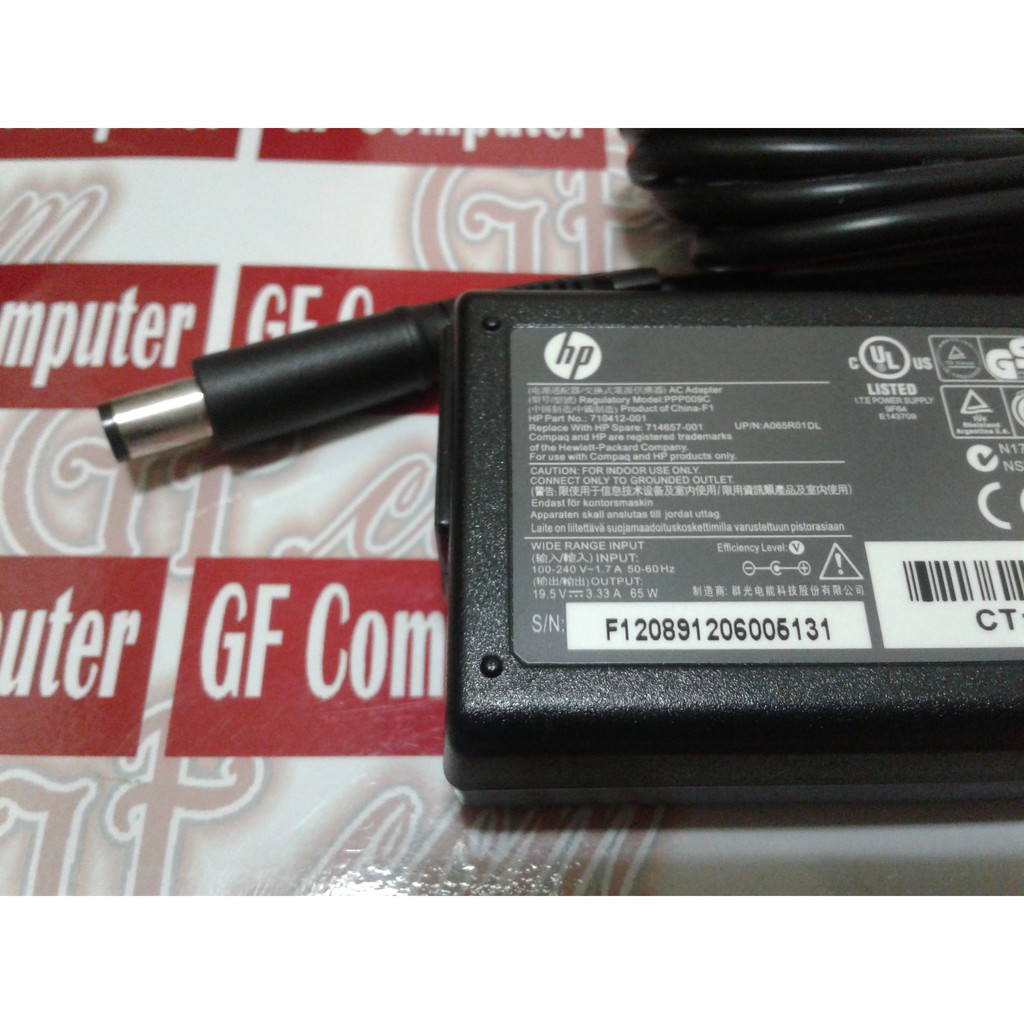 Adaptor Laptop HP 19.5v 3.33a (7.4mm*5.0mm) For HP pavilion 23-g000 23-g009 23-g020nf 23-g010