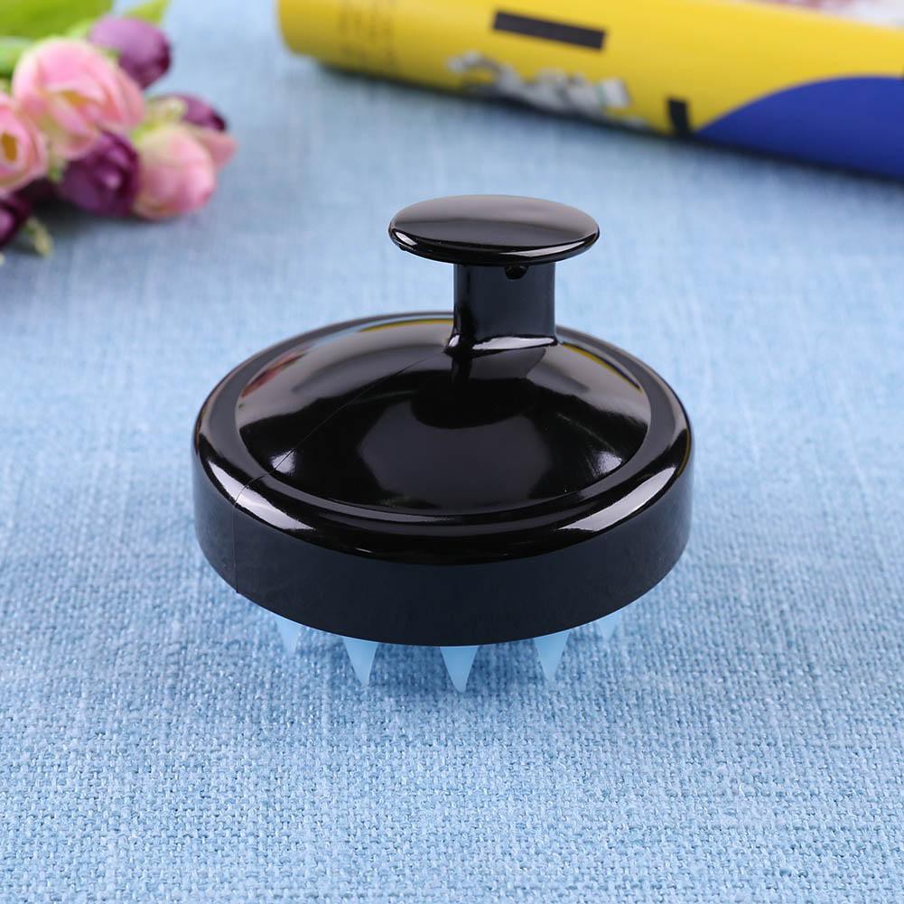 1pc Massage Brush Hair Wash Brush Silicone Head Body Massager Comb Silicone Acupoint Relaxing Tools