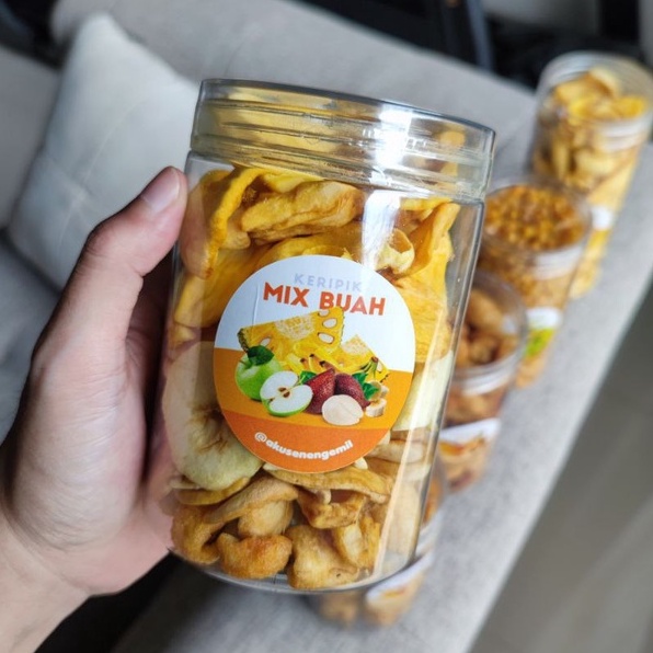 

TERMURAH KERIPIK BUAH MIX CRISPY PREMIUM | KERIPIK NANGKA SALAK APEL PISANG