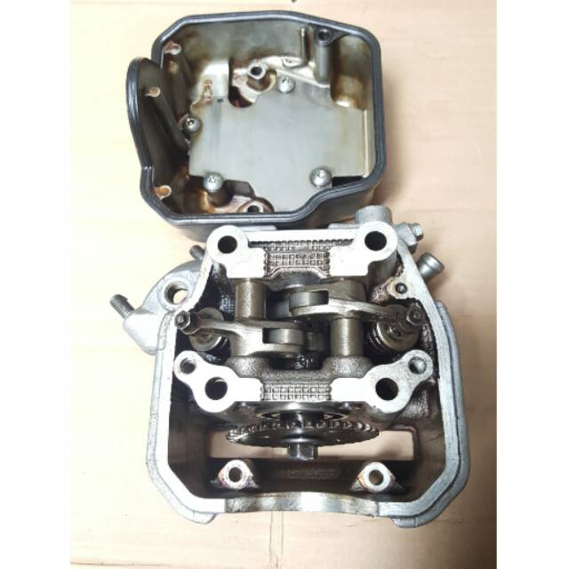 Blok cylinder head kop mio j / x ride komplit isi