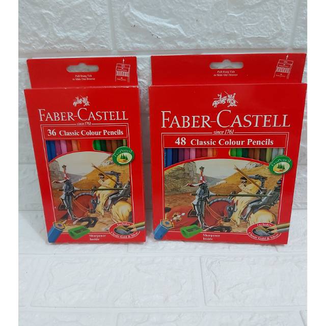 

Pensil warna faber castel 36, 48 warna