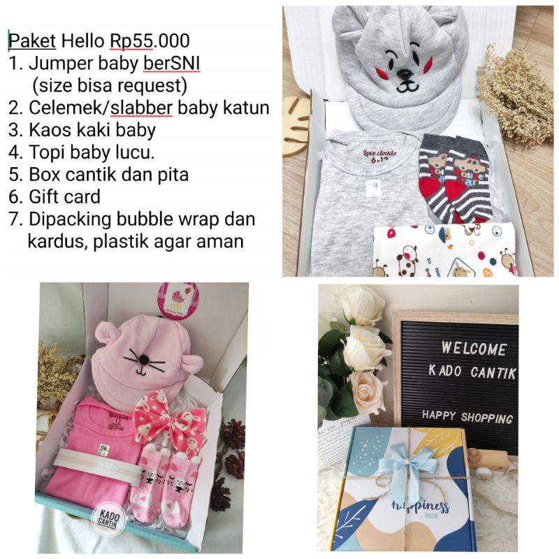 Parcel bayi / Kado kelahiran / Hampers bayi / babygiftset-7