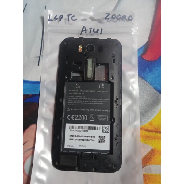 Lcd touchscreen Asus z00rd ORI copotan