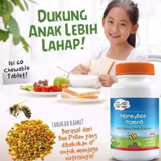 ORIGINAL HDI HONEY BEE POLLEN ISI 60 TABLET