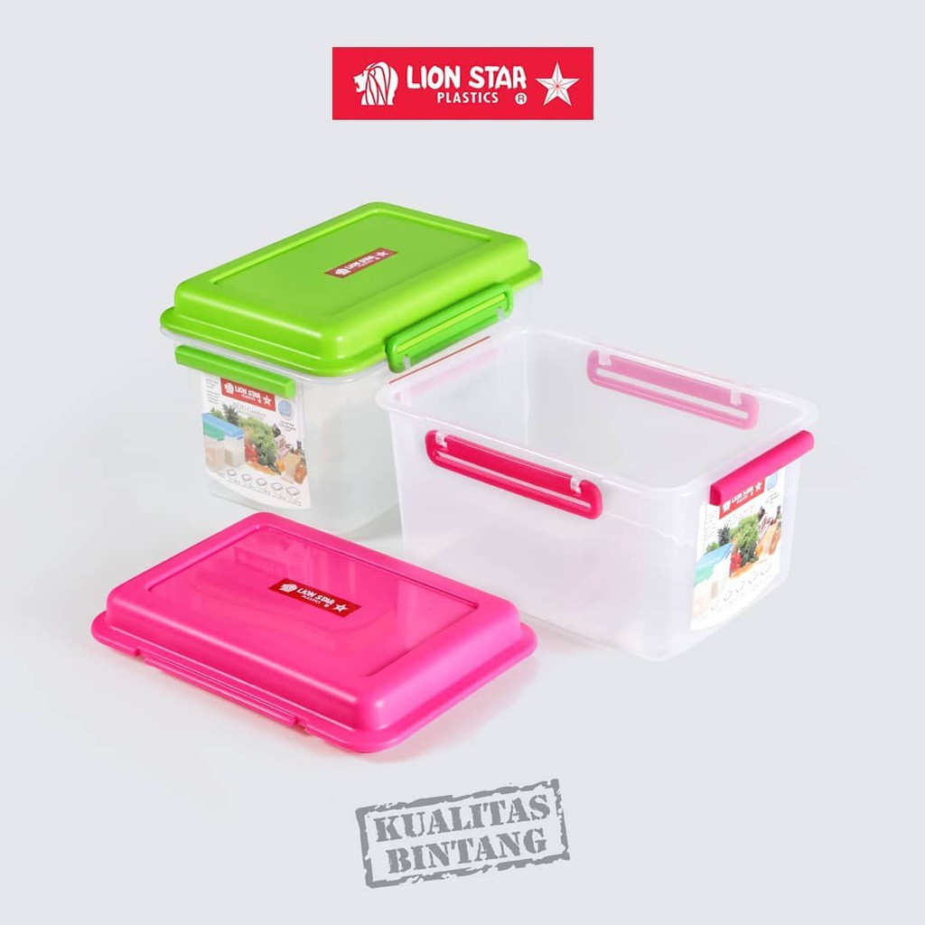 KOTAK PENYIMPANAN SC-10 Silvo Container 4 Litres LION STAR