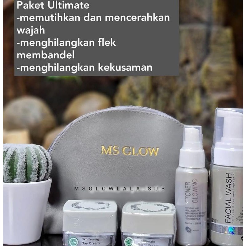 PAKET ULTIMATE SERIES MS GLOW ORIGINAL//ULTIMATE MS GLOW ORIGINAL