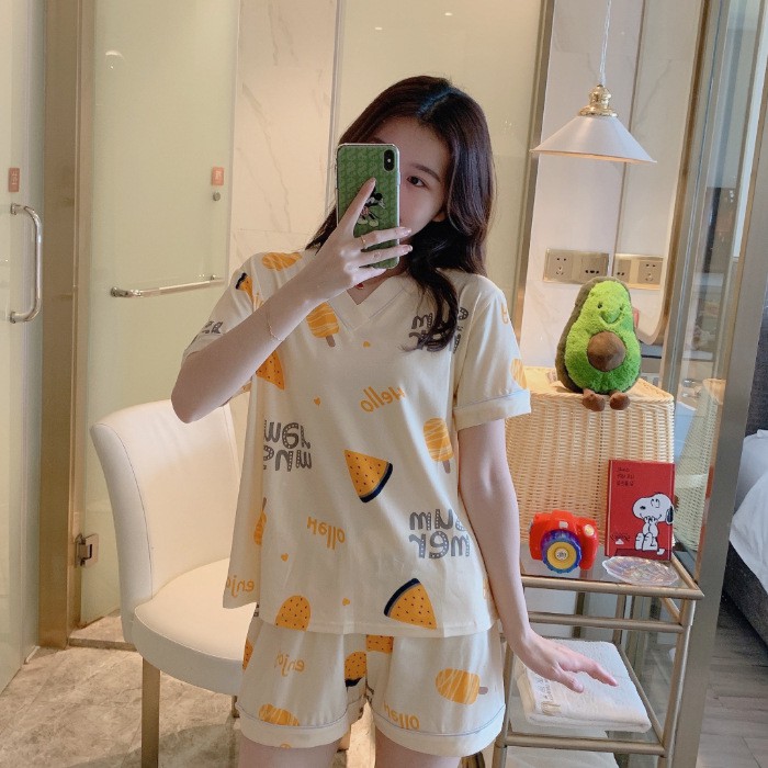 Baju tidur / piyama / baju santai import korea premium quality BTB019-1