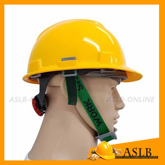 Jual Helm Sni Premium Safety Proyek Msa Lokal Kuning Fastrack Tali