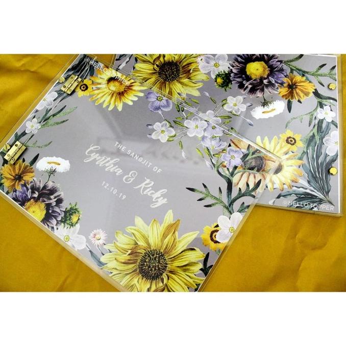 

Acrylic Guest Book A4 / Buku Tamu Akrilik helloto99 Murah