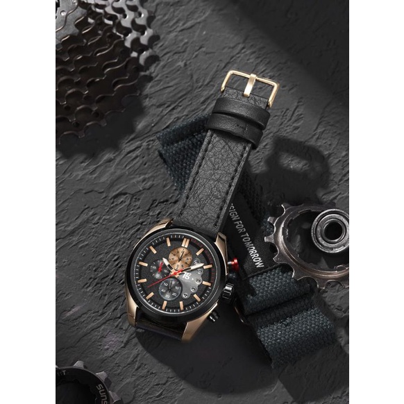 Jam Tangan Pria T5 H 3751G 100% Original