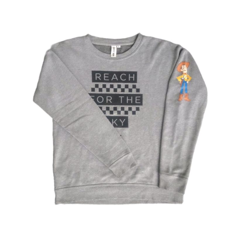 Crewneck vans second bekas