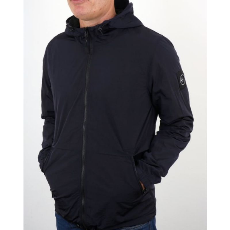 Marshall Artist Nylon Liquid Windrunner Jacket (Navy) Original