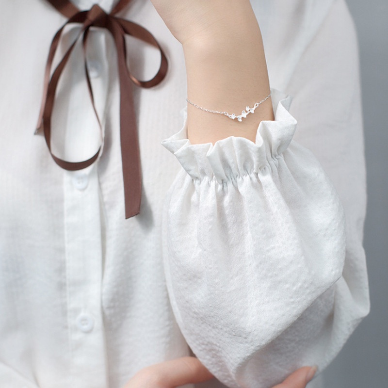 Gelang GL28 Tembaga Lapis S925 Premium Fashion Wanita Gelang Unik Lucu Keren Bagus Banget /Deluna/ BS