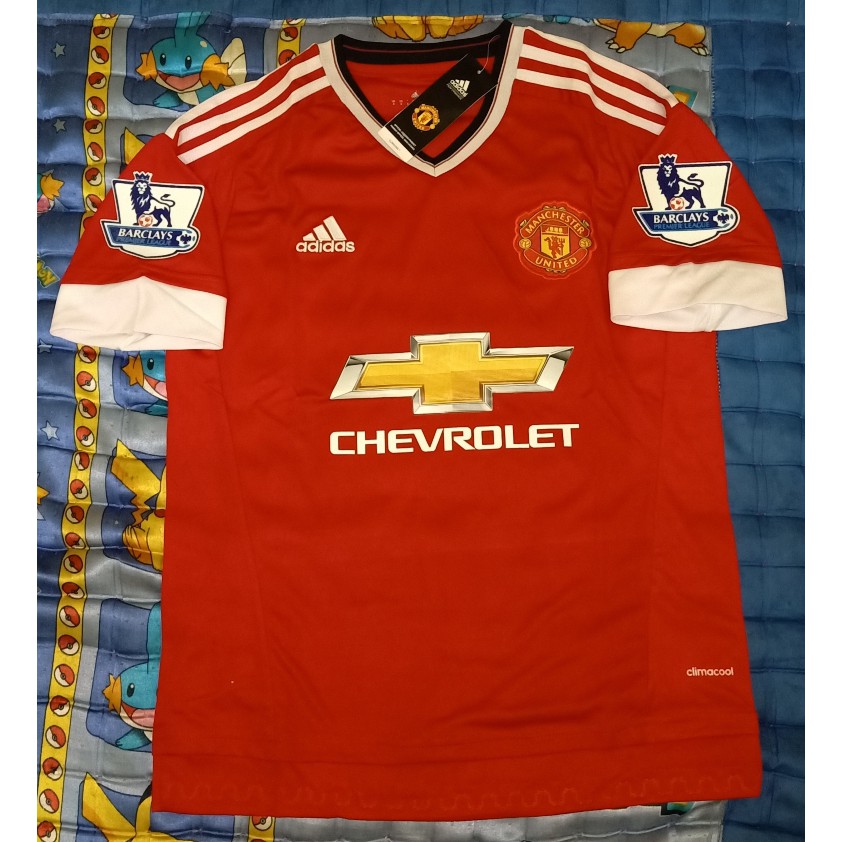 Jersey MU Home 2015/2016 Full Patch BPL