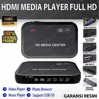 HDTV Media Player Full HD 1080P Pemutar Video, MP3, Photo