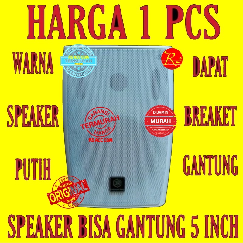 Promo Speaker Pasif 5 Inch 3R  Impedance 8 Ohm - 1 Pcs
